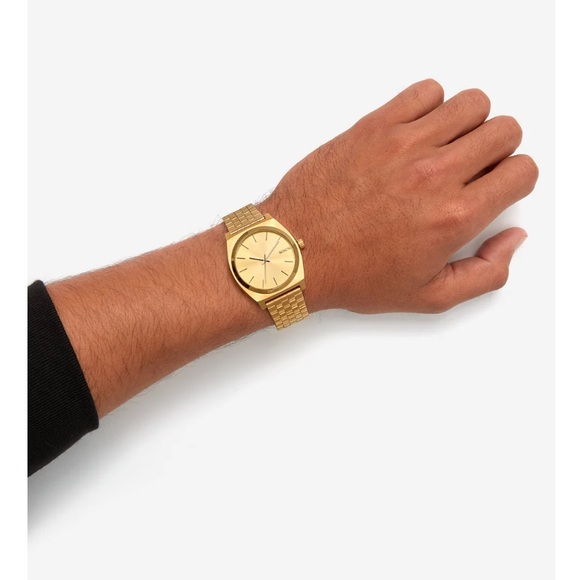 Gold Nixon The Time Teller Watch (minimal) - Picture 2 of 7